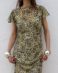 PAREO MAXI DRESS SILK CHIFFON EL FELINO - De La Vali
