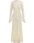 HERMOSA MAXI DRESS IN IVORY LACE