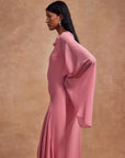 HAUSOS MAXI DRESS IN BALLET CHIFFON