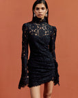 BODITA MINI DRESS IN BLACK LACE (PRE ORDER)