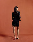 BODITA MINI DRESS IN BLACK LACE (PRE ORDER)