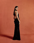 BONITA MAXI DRESS COTTON LACE BLACK (PRE ORDER)