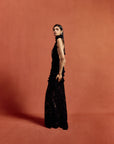 BONITA MAXI DRESS COTTON LACE BLACK (PRE ORDER)