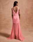 KATJA MAXI DRESS IN BALLET SILK CHIFFON