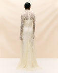 HERMOSA MAXI DRESS IN IVORY LACE