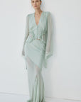 ORYX MAXI SKIRT IN SAGE GREEN