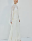 WILLOW MAXI DRESS IN IVORY - De La Vali