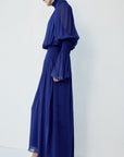SANATIO MAXI DRESS IN DEEP BLUE - De La Vali