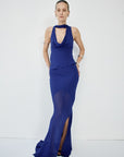DIOSA TOP IN DEEP BLUE