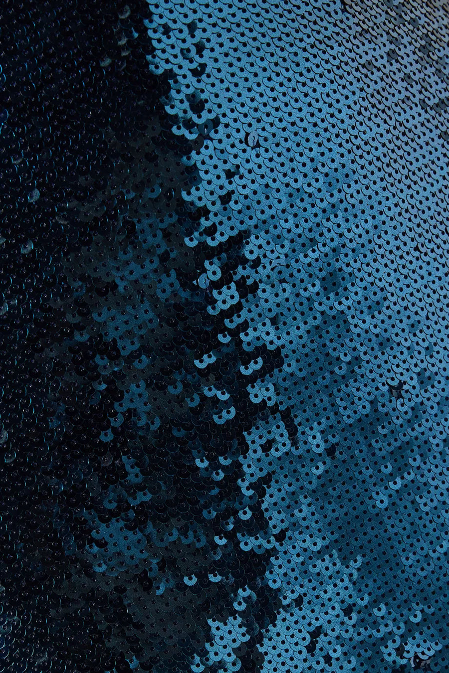 BROADWAY MAXI DRESS SEQUIN CHIFFON PETROL SEQUIN