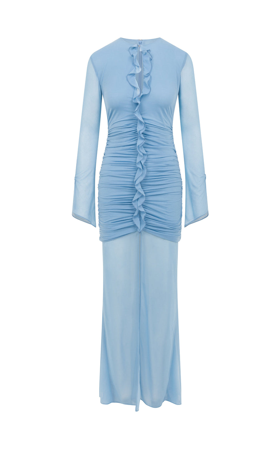 CEYLON MAXI DRESS IN PETROL JERSEY