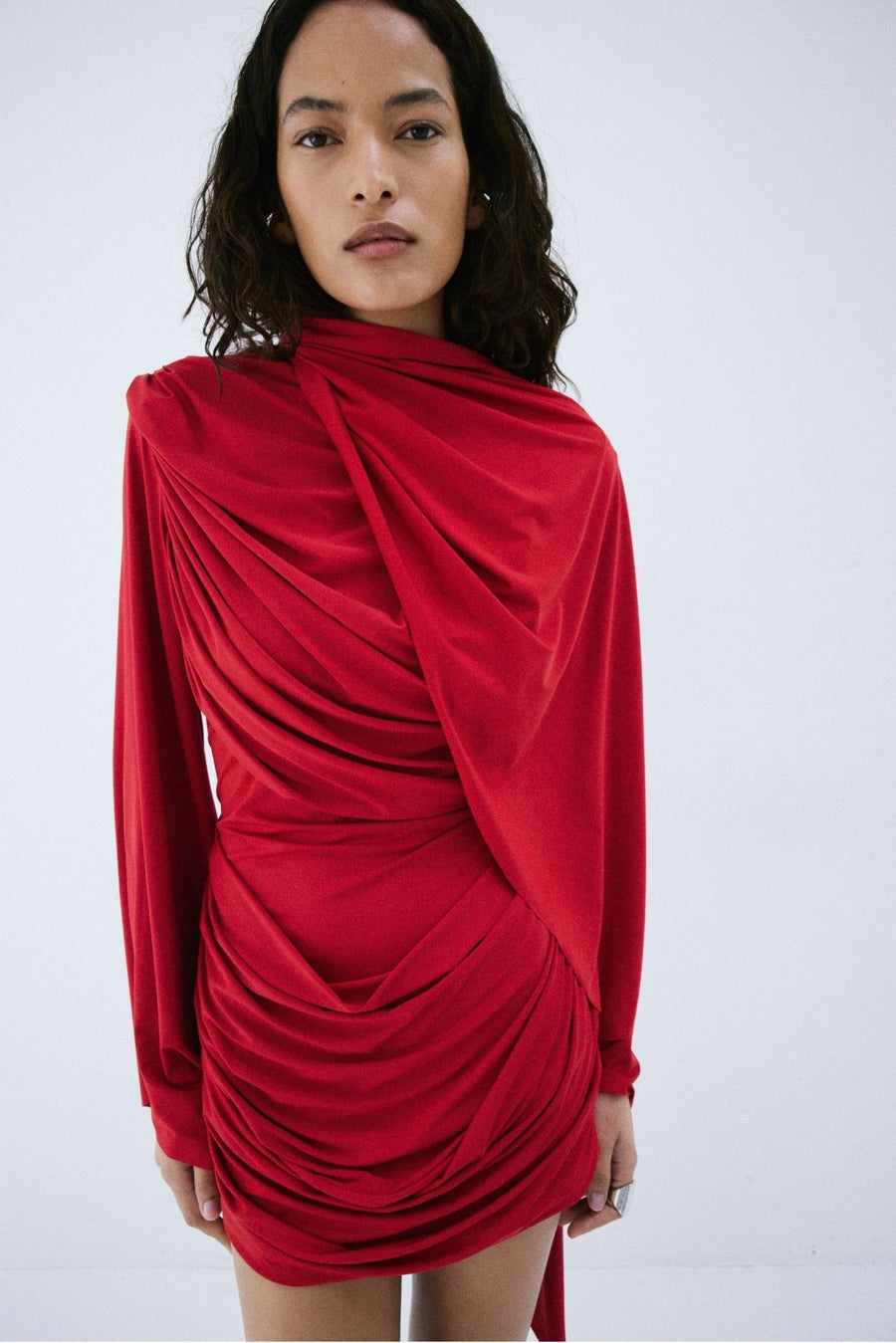 red spandex mini dress spandex mini dress Red