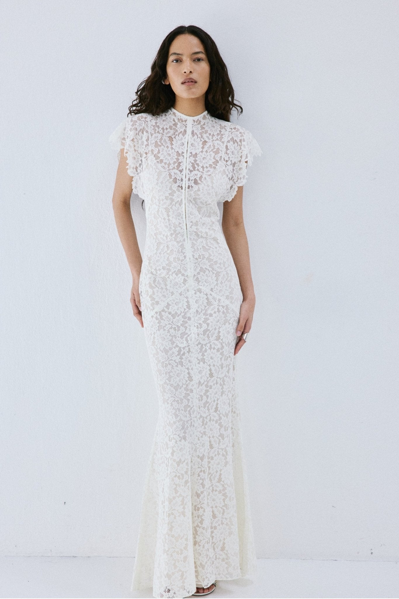 de la vali belleza maxi dress De La Vali Belleza Maxi Dress - Ivory