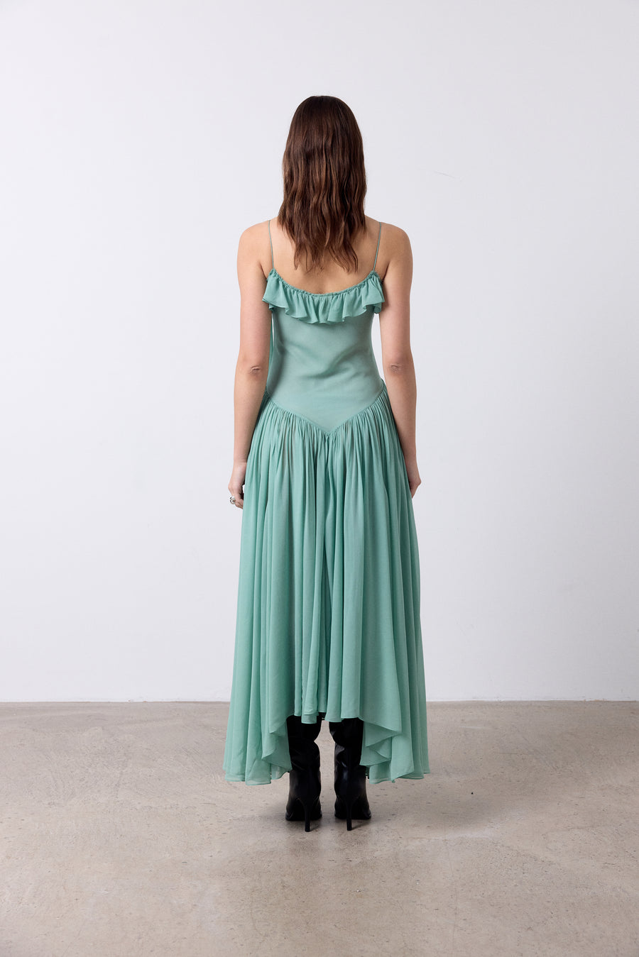 HARMATTAN MIDI DRESS IN VISCOSE GGT