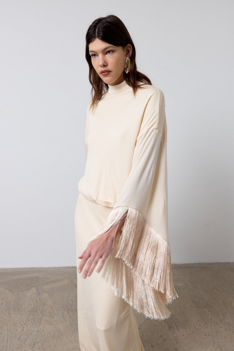 TRAMONTANA MAXI DRESS IN RAYON JERSEY
