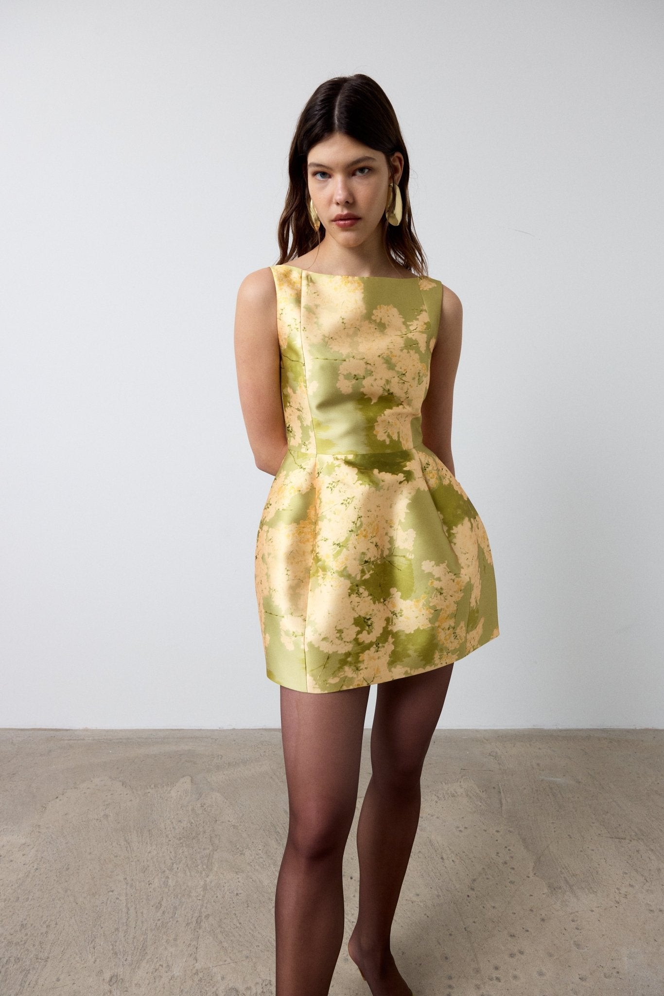 PAMPERO MINI DRESS IN EL CEREZO TWILL - De La Vali