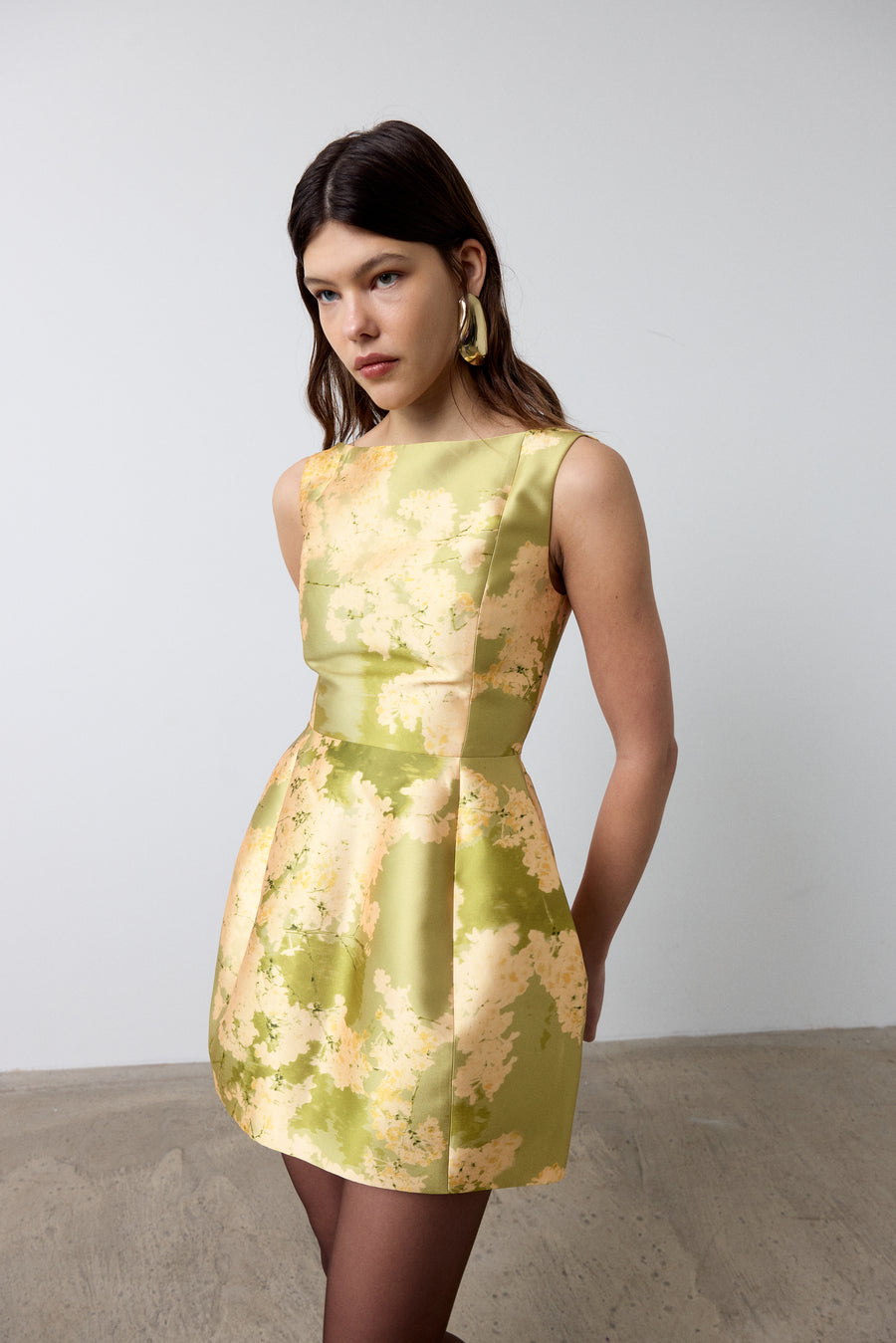 PAMPERO MINI DRESS IN TWILL EL CEREZO