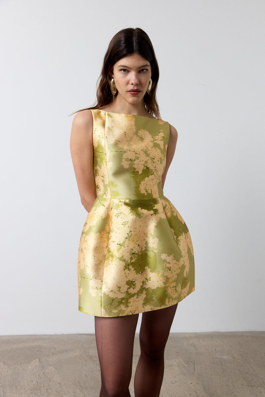 PAMPERO MINI DRESS IN EL CEREZO TWILL