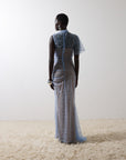 LUCHO MAXI DRESS IN SKY LACE