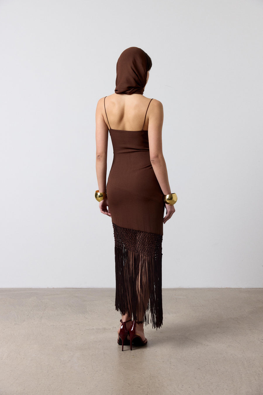 VARDAR MIDI DRESS IN VISCOSE GGT