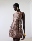 PAMPERO MINI DRESS IN GUEPARDO TWILL