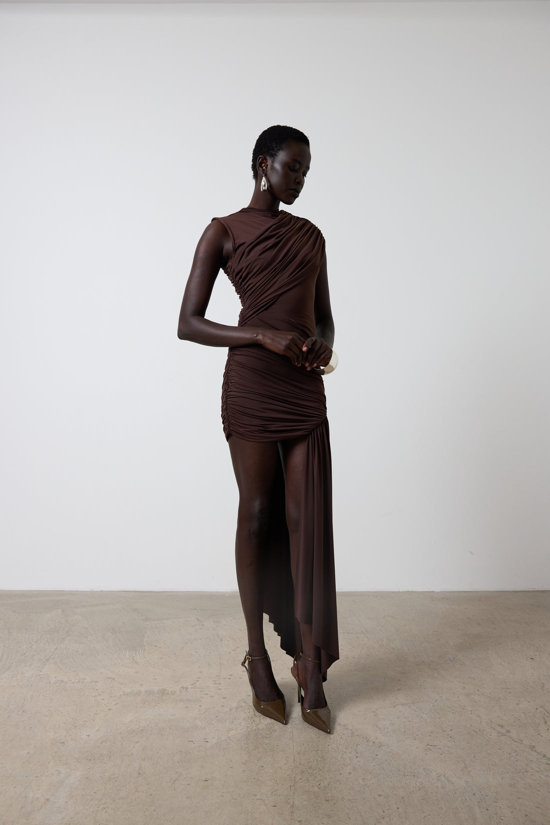 Revanti Dress - Chocolate
