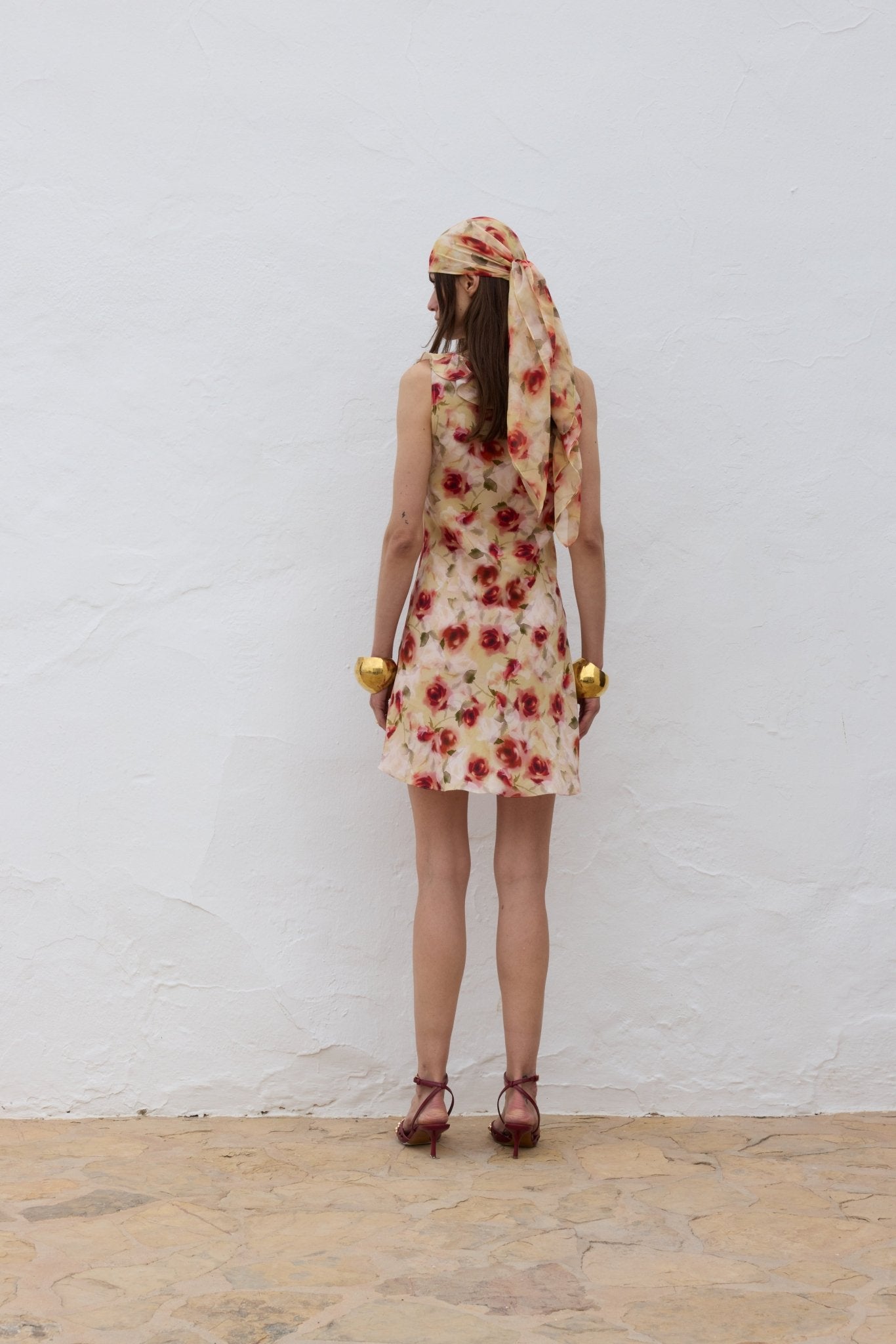 CESTO MINI DRESS SILK CDC LA ROSA - De La Vali