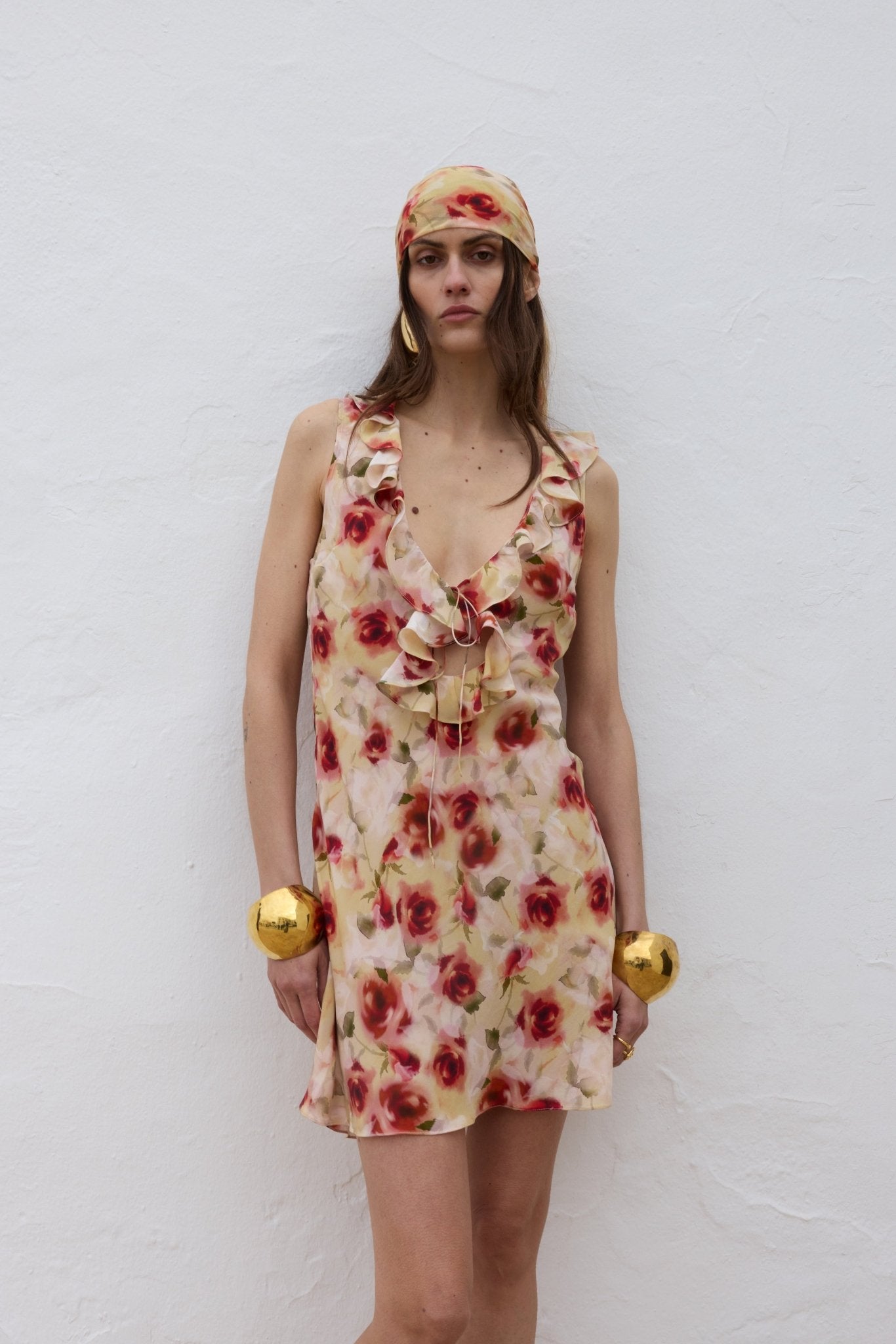 CESTO MINI DRESS SILK CDC LA ROSA - De La Vali