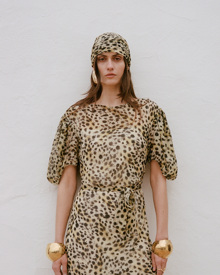 HEADSCARF SILK CHIFFON EL FELINO