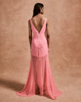 KATJA MAXI DRESS IN BALLET SILK CHIFFON