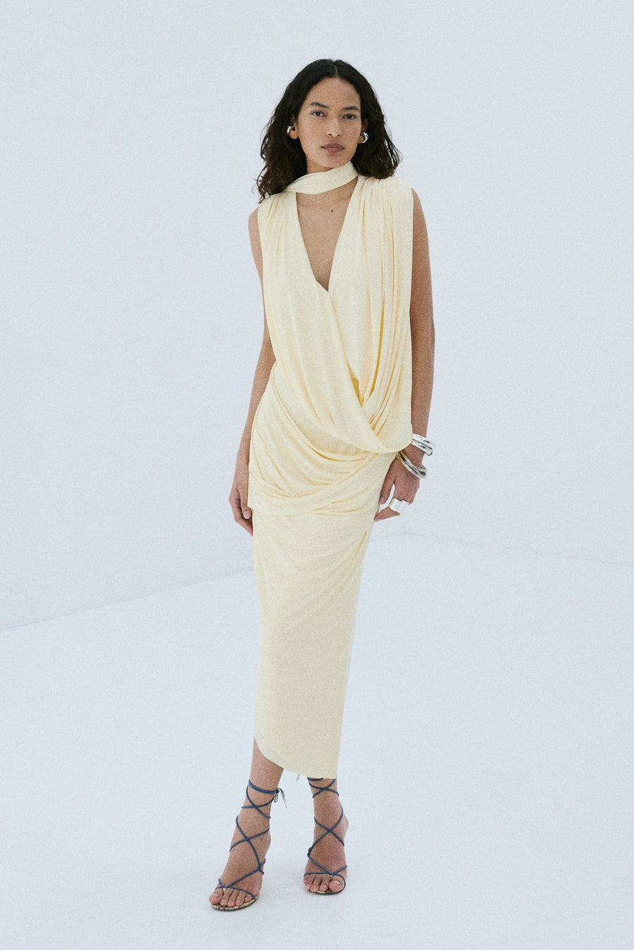 alma midi dress Alma Midi Dress-MIST BLUE / 4