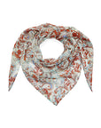LUNA HEAD SCARF IN CACHEMIRA PRINT GEORGETTE - De La Vali