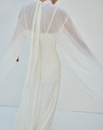 WILLOW MAXI DRESS IN IVORY - De La Vali