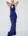 DIOSA TOP IN DEEP BLUE