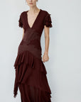 ALCINA MAXI DRESS IN PLUM