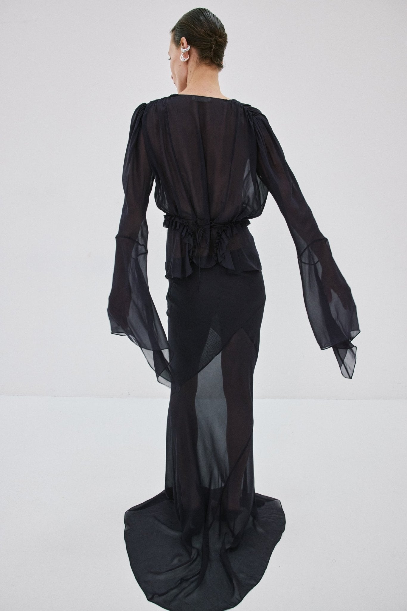SYBIL TOP IN MIDNIGHT - De La Vali