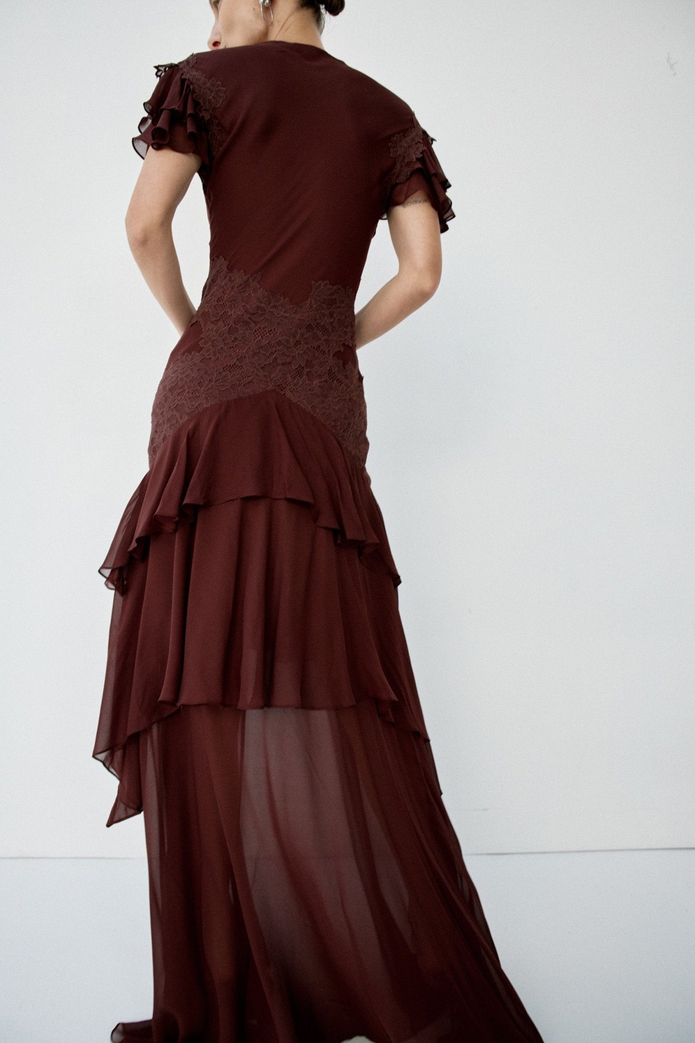 ALCINA MAXI DRESS IN PLUM