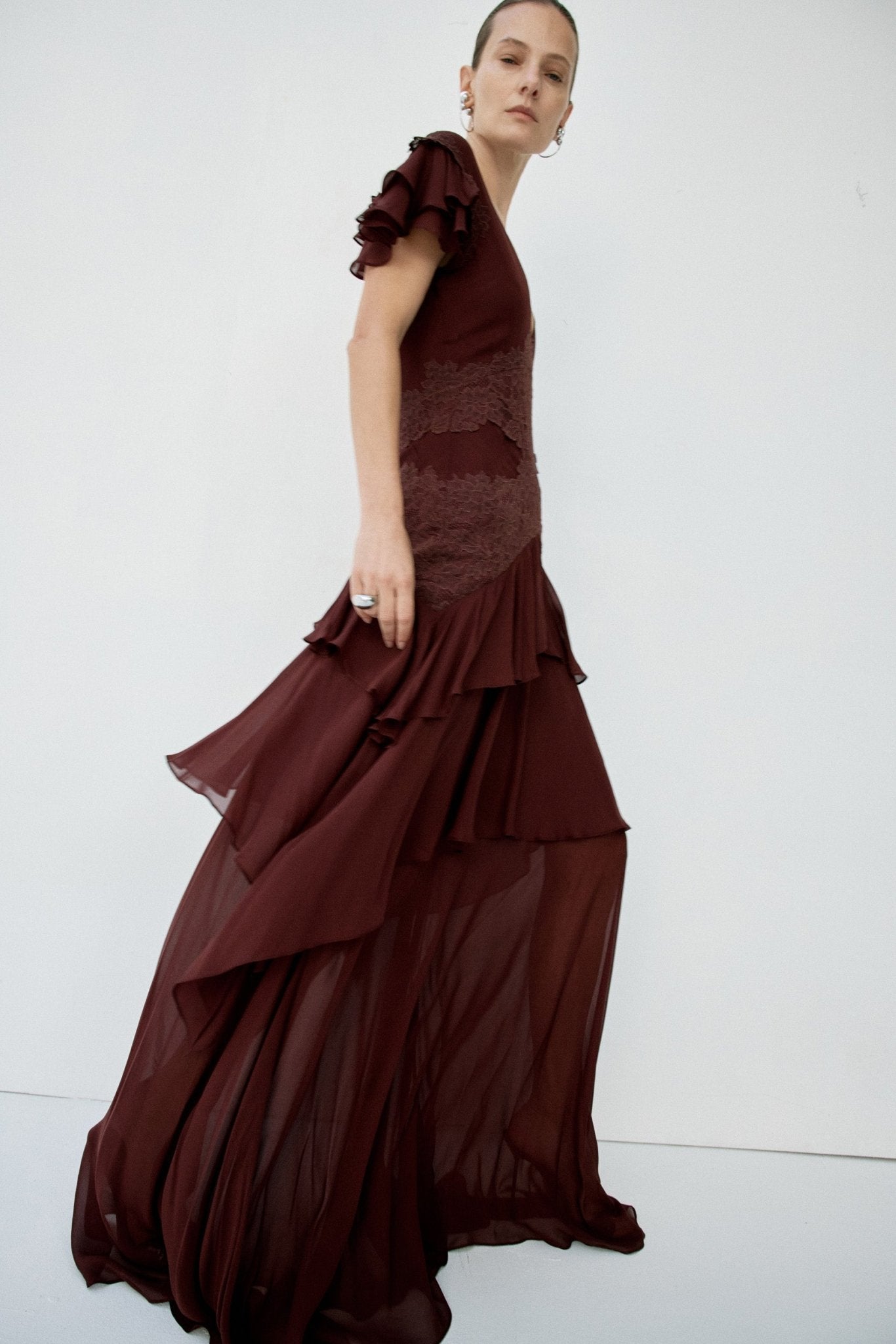 ALCINA MAXI DRESS IN PLUM