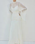 WILLOW MAXI DRESS IN IVORY - De La Vali