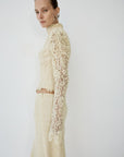 VITALIS TOP IN SOFT YELLOW LACE