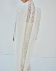 SOLINA MAXI DRESS IN IVORY LACE
