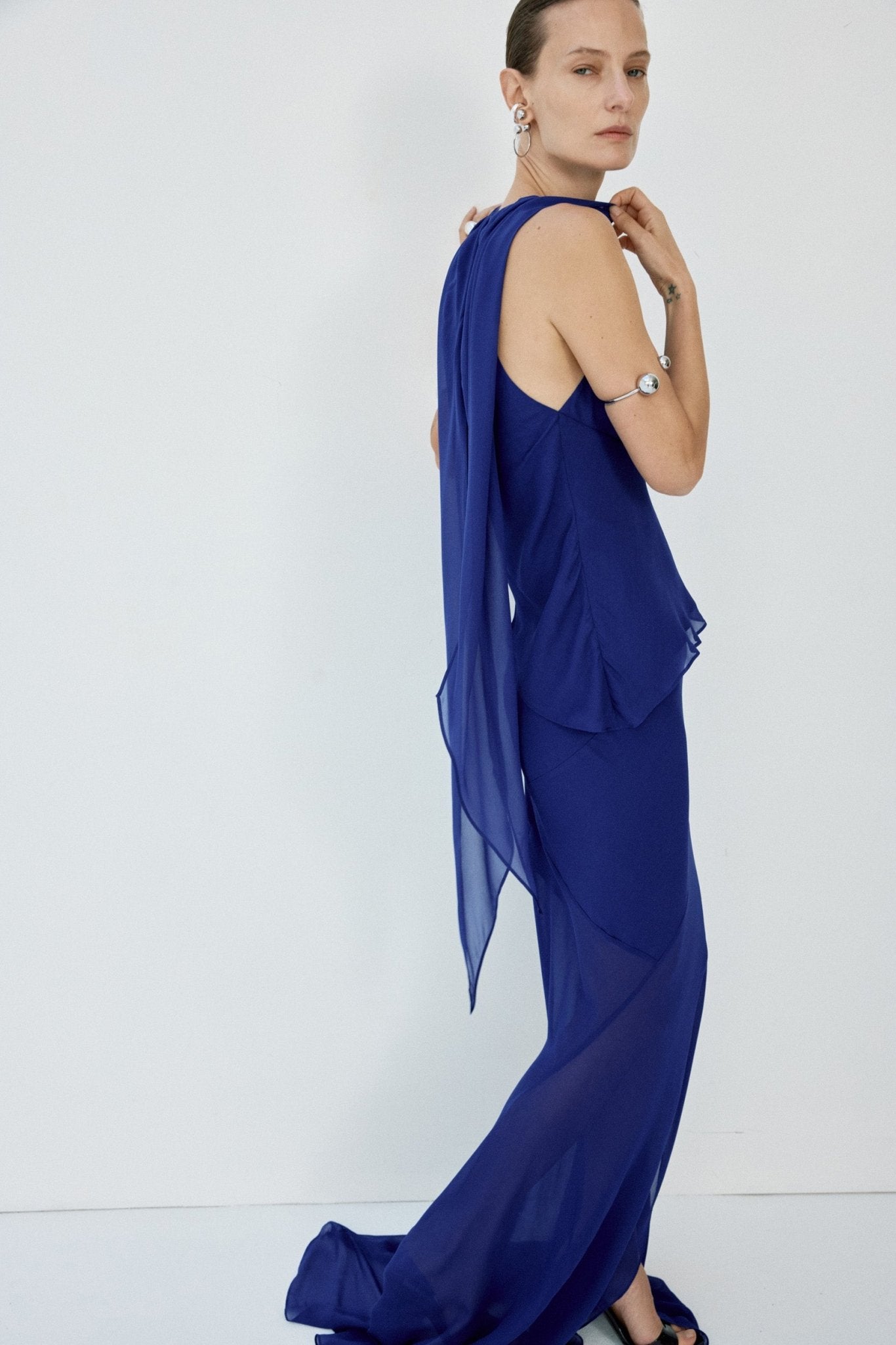 DIOSA TOP IN DEEP BLUE