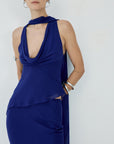 DIOSA TOP IN DEEP BLUE