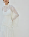 WILLOW MAXI DRESS IN IVORY - De La Vali