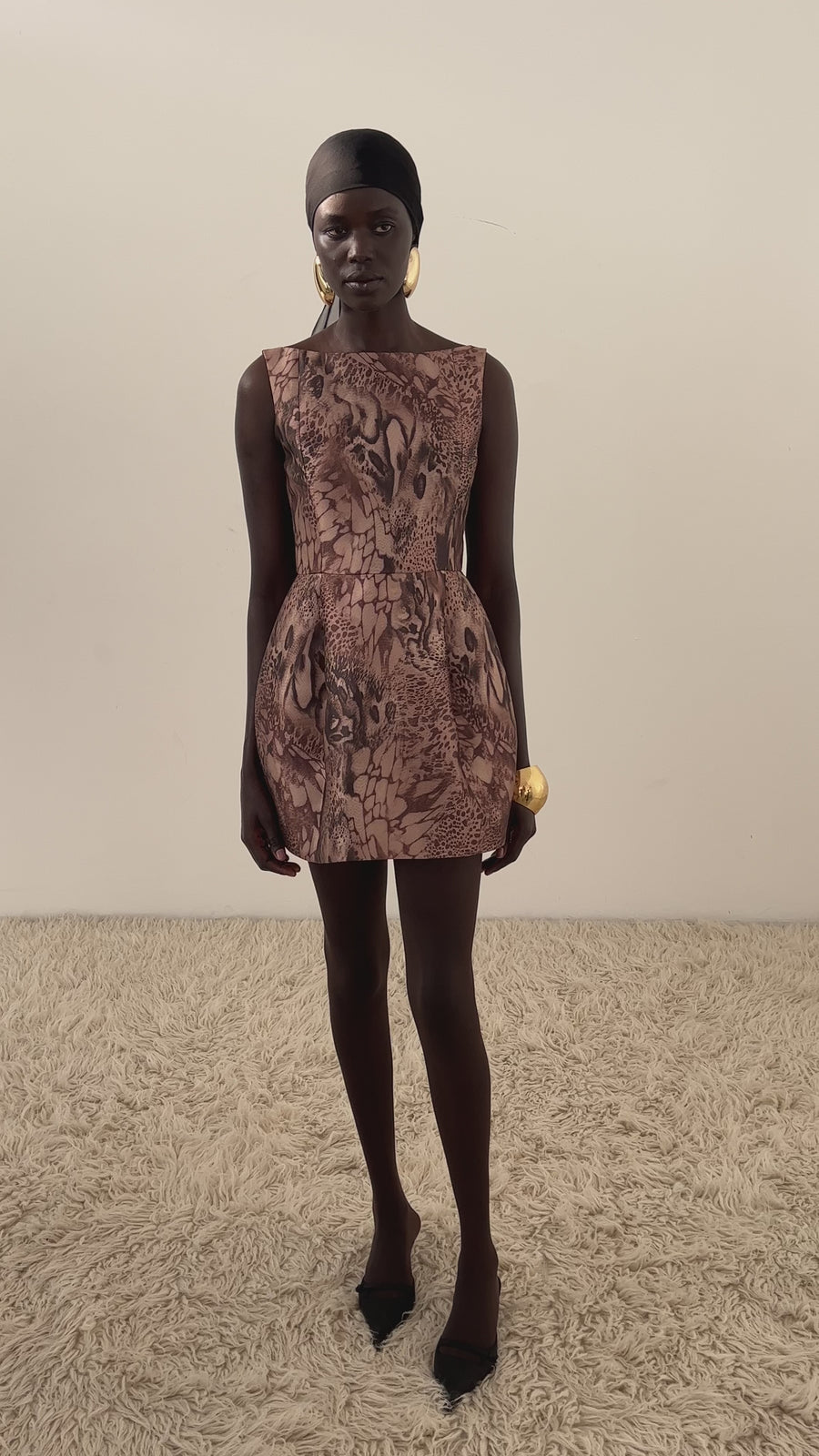 PAMPERO MINI DRESS IN TWILL