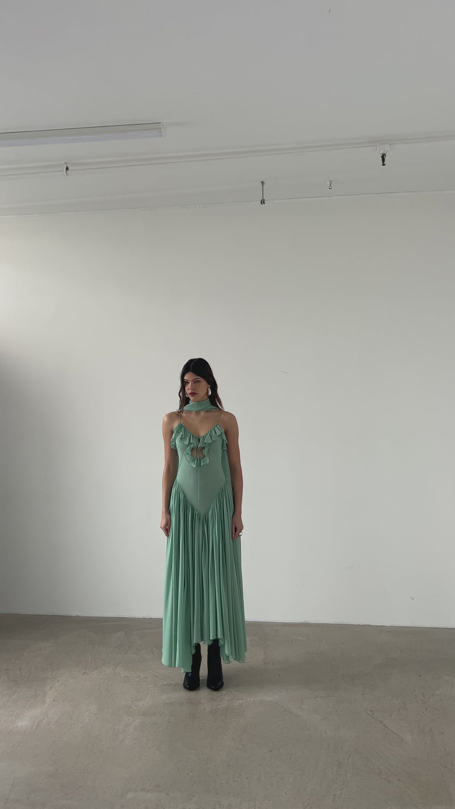 HARMATTAN MIDI DRESS IN VISCOSE GGT